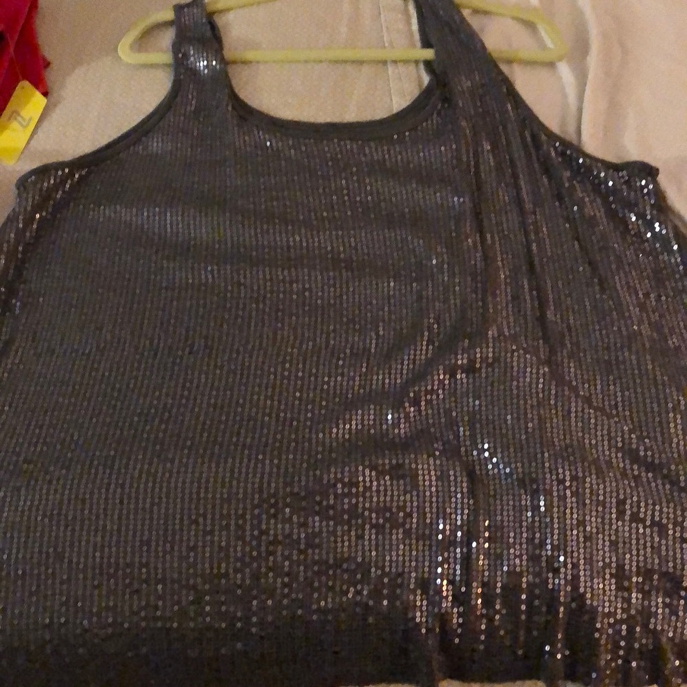 Lane Bryant Sequin tank 26/28